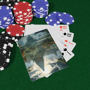 Naipes de Indonesia / Juego de cartas único, Imprescindible para una noche de póquer, Regalo para jugadores, Cartas coleccionables, Naipes, Noche de juegos