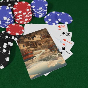 South Korea History Poker Playing Cards - Artistic Deck, Casino Game Gifts, Cardistry, Home Decor, or Collectibles, Poker Game Night