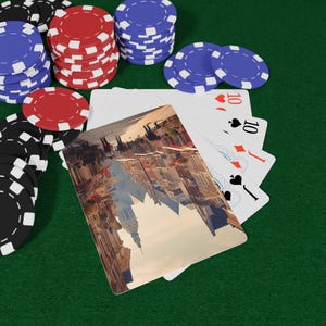 Juego de naipes belgas: diseño único, ideal para noches de juego, regalo para amantes de las cartas, coleccionistas, aficionados al póker y entretenimiento en casa.