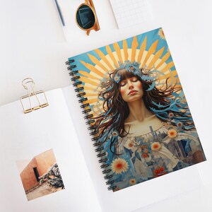 Argentina Spiral Notebook - Ruled Line, Journaling, Creativity, Gift for Dreamers, Art Lover&#39;s Journal, Motivational Writing Journal