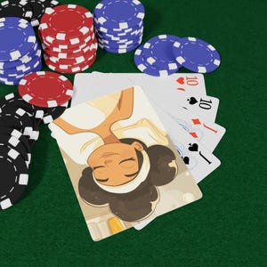 Jeux de cartes pour prendre soin de vous - Jeu de cartes pour prendre soin de soi et détente, cadeau bien-être, cartes avec confirmation pour le plaisir et le réconfort, soirées poker amusantes