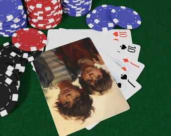 Brothers Style Poker Playing Cards, Gift for Gamers, Casino Night Essential, Great for Parties, Fun Family Game Night, Poker Night