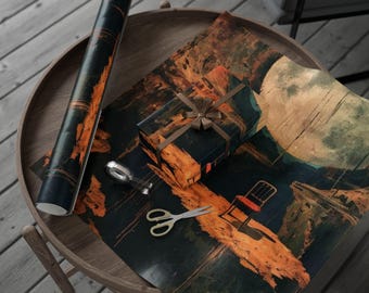 Waarom niet inpakpapier, unieke cadeauverpakking, decoratief papier, milieuvriendelijke verpakking, cadeauartikelen voor vakantie en verjaardag, inpakpapier