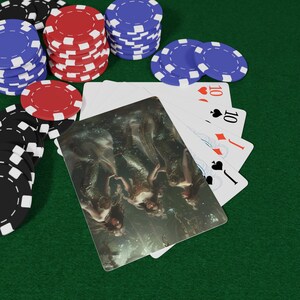 Set di carte da gioco Mermaid Maiden Poker, gioco di carte fantasy, regalo unico per gli amanti delle carte, carte da gioco collezionabili, decorazione per serate di gioco