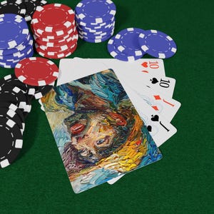 Baralho de cartas Obras-primas Impressionistas - Baralho de arte clássico, cartas inspiradas em pintores famosos, conjunto de pôquer elegante, presente para amantes da arte e da história