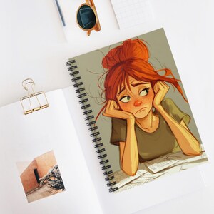 Coping Skills Spiral Notebook - Perfect for Students, Journal Lovers, and Creative Minds, Note Taking, Back to School, Gift Idea