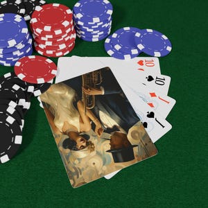 Jazz Age Playing Cards - Roaring 20s Deck, Vintage Jazz Art & Glamorous Gatsby Designs, Unique Collectible Card Game, Playing Cards