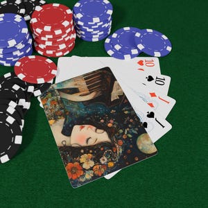 Juego de cartas Soul Melody Poker / Diversión para una noche de juegos, regalo para gamers, decoración del hogar, coleccionistas de juegos de cartas, cartas únicas, noche de juegos