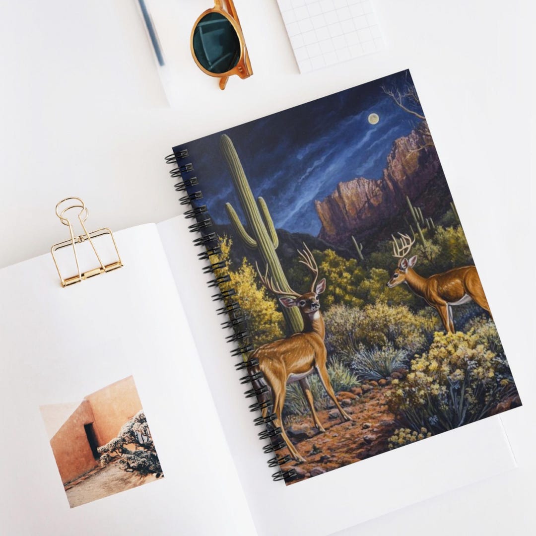 Arizona Wildlife Spiral Notebook - Ruled Line, Nature Lover's Journal ...