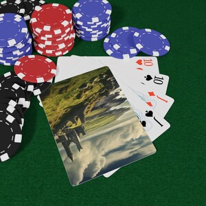 アイルランドの歴史を描いたポーカートランプセット、ヴィンテージスタイルのカードデッキ、ゲーマーへのユニークなギフト、カジノパーティー用品、クラシックなトランプ