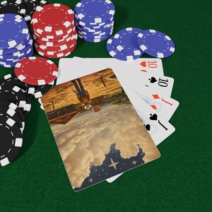 Texas Poker Playing Cards Set | Western Decor, Card Night, Gift for Card Players, Unique Poker Accessories, Vintage Theme, Poker Night