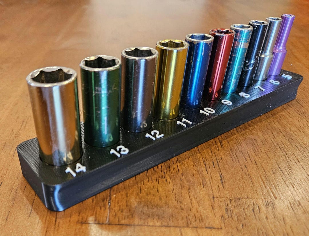 1/4 Drive Metric Socket Organizer - Etsy