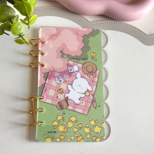 Picnic Savings Challenge, kawaii budget tracker, reusable lamination