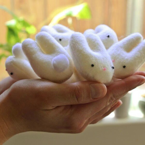 The Mini Bunny Bun - Tiny Plush Toy Friend