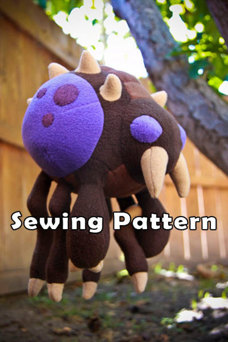 PDF DOWNLOAD Sewing Pattern Overlord Plush image 0