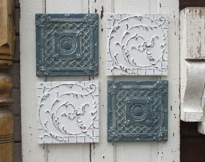 Old Tin Ceiling Tiles 36 X 7 Antique Etsy