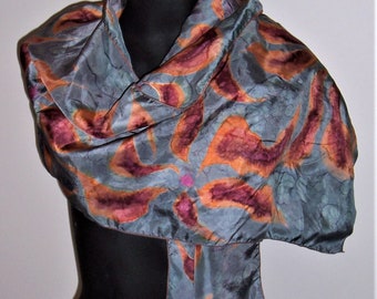 Australische flanellen bloemen in oranje en rood