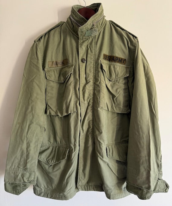M-65 Field Jacket US Army, Size S, Original Vintage, Made in USA
