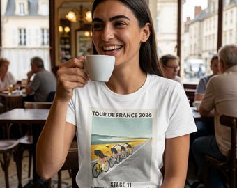 Stage 11 Vichy to Nevers 161km Cycling Tee