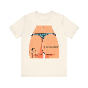 Funny Graphic Unisex Tee, Bella Canvas 3001 Shirt for Men, Humorous T-shirt Gift Idea, Casual Top for Guys, Comical Short Sleeve Apparel