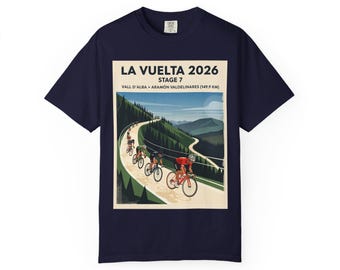 Stage 7 Vall d'Alba to Aramón Valdelinares 149.9km Cycling Tee