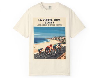 Stage 6 Alcossebre to Castelló 176.8km Cycling Tee