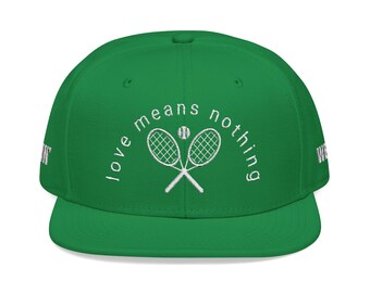 Snapback Hat Bestickt: Trendy Cap aus Acryl Wolle