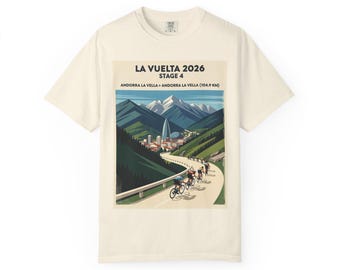 Stage 4 Andorra la Vella to Andorra la Vella 104.9km Cycling Tee