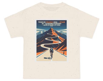 Tour de France 2026 Stage 20 Le Bourg-d Oisans to Alpe d Huez T-Shirt