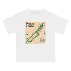 Vintage 1987 Tour de France T-Shirt | Retro Radsport T-Shirt für Tour-Fans, Einzigartiges Geschenk für Radfahrer, Sportbekleidung, Hanes 5180,