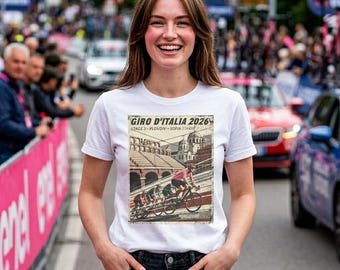 Giro D'italia 2026 Stage 3 Cyclists T-shirt | Plovdiv to Sofia