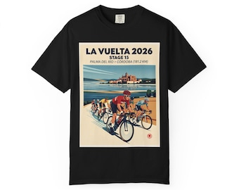 Stage 15 Palma del Río to Córdoba 181.2km Cycling Poster Tee
