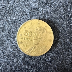 Moneda 50 euro cent 2002 - Etsy 日本