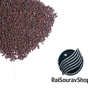 Whole Mustard Seeds – Brown and Yellow Blend | Indian Spice for Cooking and Pickles | Natural and Fresh