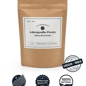 Ashwagandha Root Powder | Withania Somnifera | Fresh Herbal Blend image 6