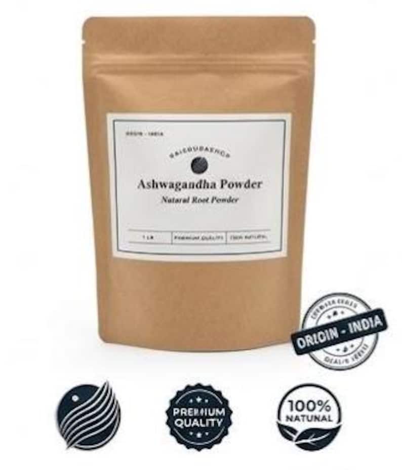 Ashwagandha Root Powder | Withania Somnifera | Fresh Herbal Blend image 6