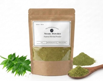 Neem Powder | Azadirachta Indica | Natural Herbal Powder for DIY Use