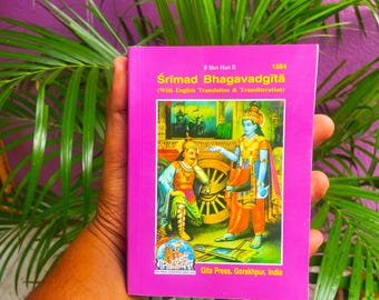 Srimad Bhagavad Gita: tłumaczenie angielskie, transliteracja sanskrycka – wydanie Gita Press