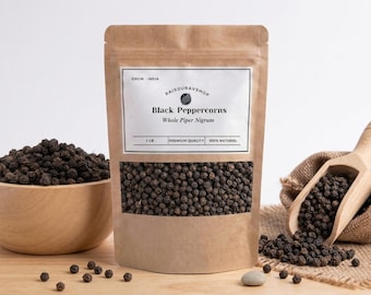 Whole Black Peppercorns – Fresh Harvest, Bold Flavor