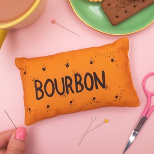 Bourbon Biscuit Mini Cushion DIY Kit image 1