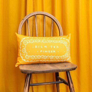 Rich Tea Finger Biscuit Cushion / Biscuit Cushion Cookie Pillow image 2