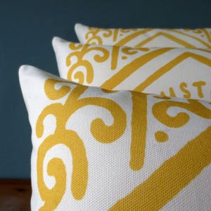 Custard Cream Printed Cushion / Biscuit Cushion Cookie Pillow Custard Creme image 6