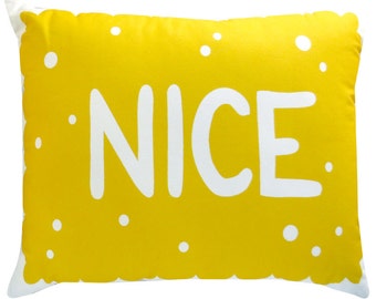 Supersize Nice Biscuit Printed Cushion / Biscuit Cushion - Cookie Pillow