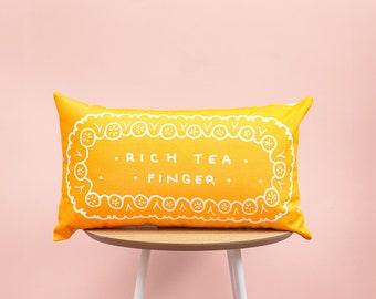 Rich Tea Finger Biscuit Cushion / Biscuit Cushion - Cookie Pillow