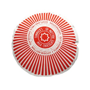 Tunnock's Teacake Printed Cushion / Biscuit Cushion - Cookie Pillow