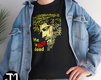 Camiseta "Dios no está muerto", camiseta religiosa de Pascua