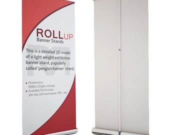 Custom Retractable Vinyl Banner | Trade Show Display, Portable Sign