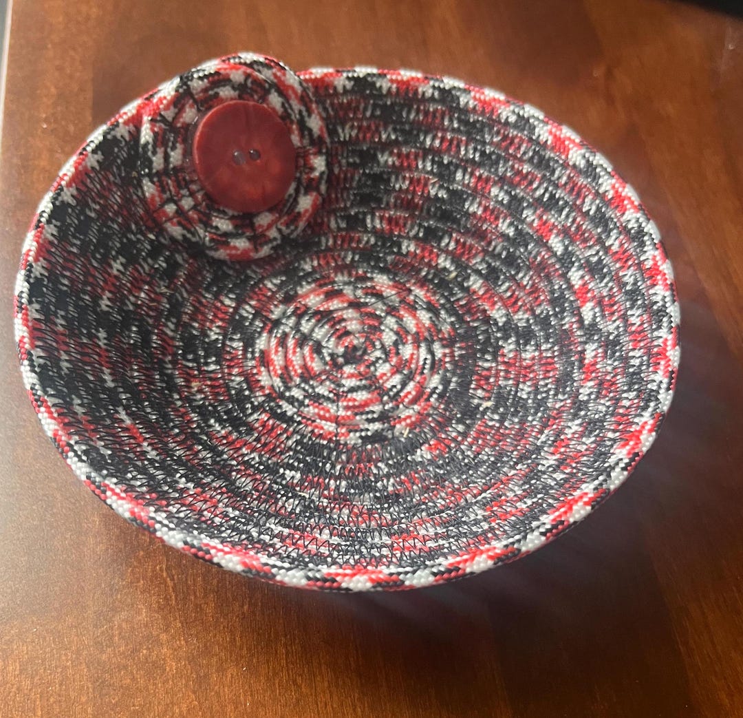 Mini Rope Basket Woven Mini Rope Basket - Etsy