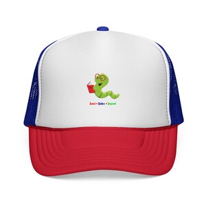 Trucker Hat, Trucker Cap, Mesh Snapback Hat, Unisex Baseball Cap, Fun Graphic Hat, Cartoon Animal Hat,Adjustable Mesh Baseball Hat, Fun Gift