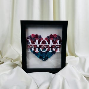3D picture frame personalized